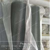 Expanded metal mesh rolls and panels